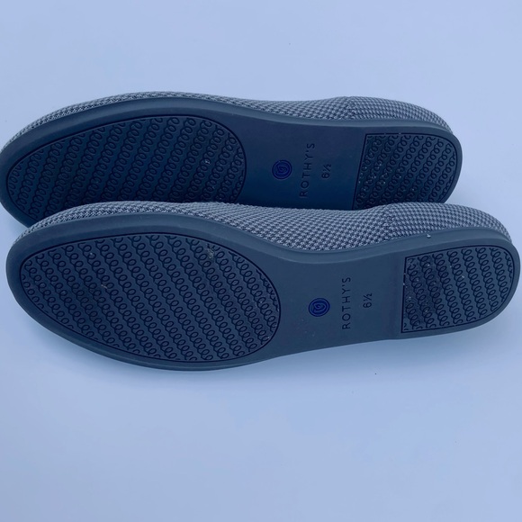 Rothy’s The Flat in Pebble Grey Size 6.5 Women’s Knit Slip On - Picture 3 of 6